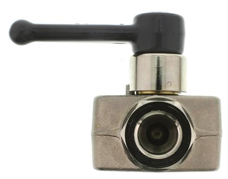 6402-07-13 Legris High Pressure Ball Valve Brass 1/4 in G 2 Way