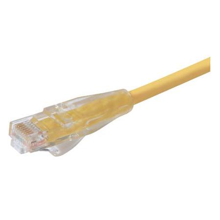 TRD695Y-5 L-ComTRD, 5m Cat6, Yellow RJ45 to Male RJ45 Male Unshielded, Terminated PVC Sheath