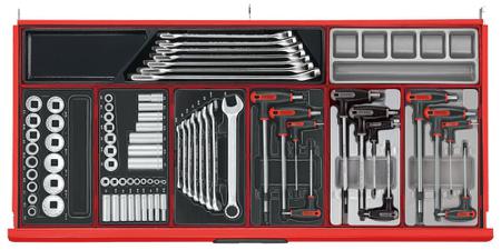 TCMM1034N Teng Tools 1034 Piece Automotive Tool Kit with Foam Inlay, VDE Approved