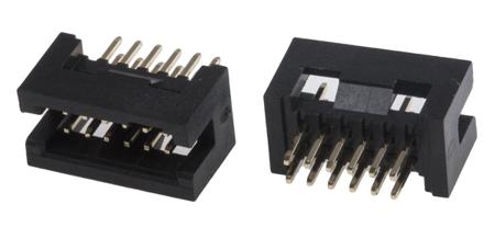 121-6528 RS Pro, 1.27mm Pitch, 12 Way, 2 Row, Straight PCB Header, Through Hole