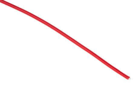 5852 RD005 Alpha Wire Hook-up Wire TEFLON Series Red 0.09 mm² Hook Up Wire, 28 AWG, 7/0.13 mm, 30m, PTFE Insulation,