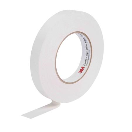 T2715 3M Scotch 27 Cloth Tape, 55m x 15mm, White, Glass Finish