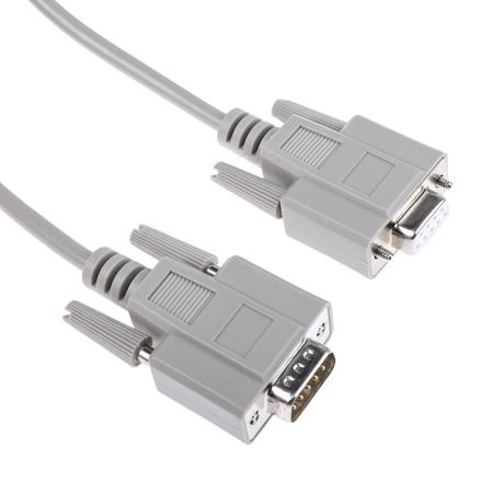 1656259 Phoenix Contact Male 9 Pin D-sub to Female 9 Pin D-sub Serial Cable, 5m PVC, VS-09-DSUB-20-LI-5.0 Series