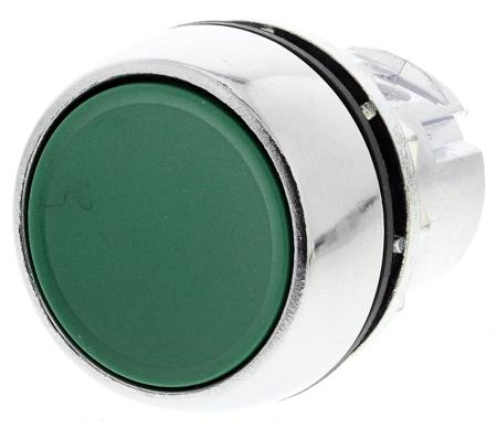 800FM-F3 Allen Bradley 800F Series Green Momentary Push Button Head, 22mm Cutout, IP65