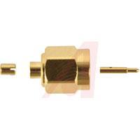 132249 connector,rf coaxial,sma straight cable plug,0.047 semi-rigid cable