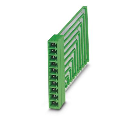 1861675 Phoenix Contact, 3.81mm Pitch, MCO 1.5/ 5-GR-3.81, 5 Way, Pluggable Terminal Block, Header, Solder Termination,