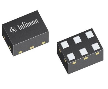 BGA5H1BN6E6327XTSA1  Infineon, RF Amplifier Low Noise, 18.1 dB 2690 MHz, 6-Pin TSNP-6-10