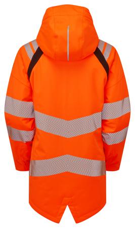 LFE919-M PULSAR LFE919 Orange Men Hi Vis Parka, M