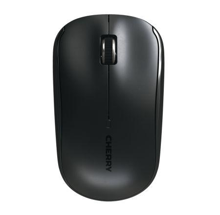 JW-T2200-2 Cherry  3 Button Wireless Compact Mouse Black