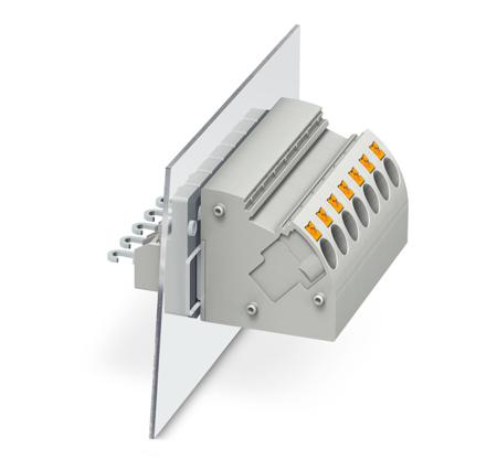 3059744 Phoenix Contact PW Series PW 4-POT-SL/S Feed Through Terminal Block, 2-Way, 32A, 0.2 → 4 mm² Wire, Push In