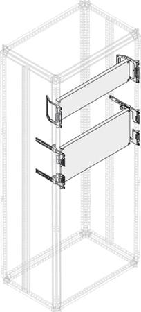 1STQ002011B0000 ABB 1STQ Series Sheet Steel Galvanised Mounting Plate for Use with Modular Boards - System Pro E Power, 350 x 600mm