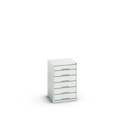16925014-16 Bott 6 Cabinet, Steel, 800mm x 525mm x 550mm, Light Grey