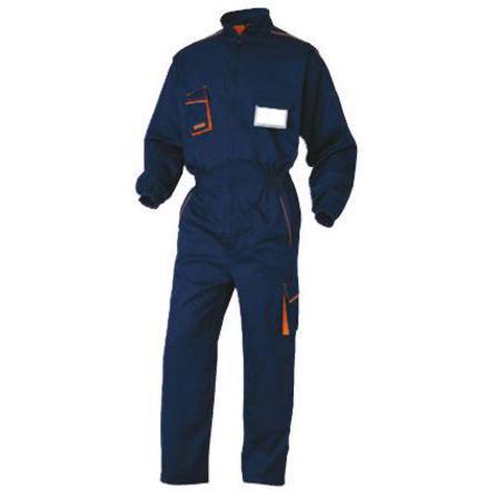 M6COMBMXG Men's Blue Cotton, PET Overall