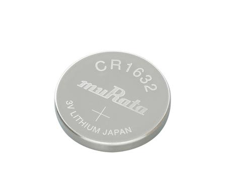 97384009 Murata CR1632 Button Battery, 3V, 16mm Diameter