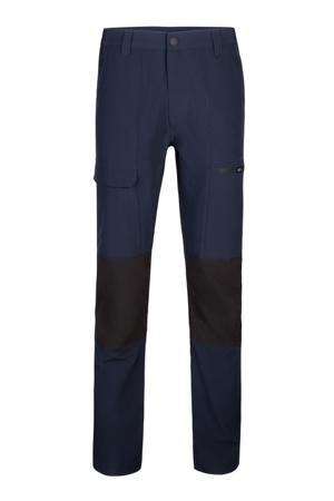 103022S_61-00_3XL Velilla 103022S Black/Navy 14% Elastane, 86% Polyester Stretchy Trousers 48in, 122cm Waist