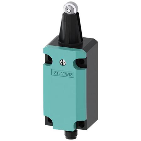 3SE5114-1CD02-1AF5 Siemens 3SE Series Roller Plunger Limit Switch, 1NC/1NO, IP66, IP67, 1NO/NC, Plastic Housing, 125V ac Max, 4A Max