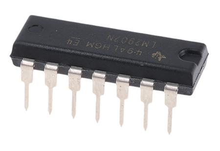 LM2902N Texas Instruments, Operational Amplifier, 1.2 MHz, 14-Pin 26 V PDIP