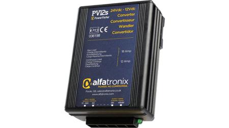 PV12S Alfatronix PV DC-DC Converter, 13.6V dc/ 18 Output, 17 → 32 V dc Input, 144W, Clip Mount, +30°C Max Temp -25°C