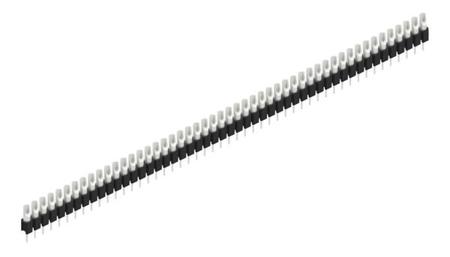 MK 04 50 Z Fischer Elektronik MK Series Straight Through Hole PCB Connector, 50 Contact(s), 2.54 mm Pitch, 1 Row, Unshrouded