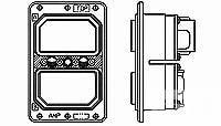 207595-3 TE Connectivity, 20759 Connector Backplane Connector, Receptacle, Horizontal,