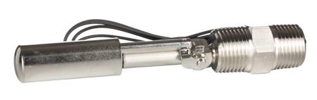SSH66XU12N100 Sensata Cynergy3 SSH66XU Series Horizontal Stainless Steel Float Switch, Float, 1m Cable, NO/NC, 300V ac Max, 300V dc