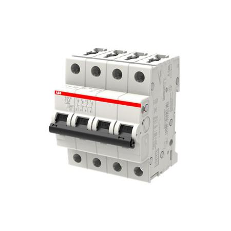 2CDS274001R0984 ABB System Pro M Compact S200M MCB, 4P, 500mA Curve C, 400V AC, 125V DC, 15 kA Breaking Capacity