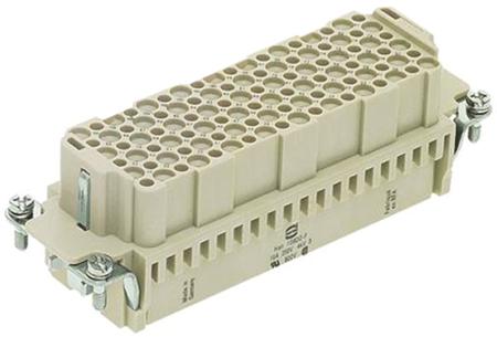09161083111 HARTING Heavy Duty Power Connector Insert, 10A, Female, Han DD Series, 108 Contacts