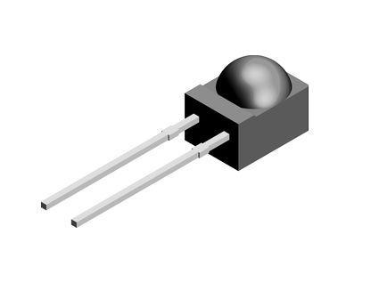 BPV23NF Vishay  IR Si PIN Photodiode, ±60 °, Through Hole