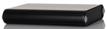 1455B1002BK Hammond 1455 Series Black Aluminium Enclosure, IP54, Black Lid, 101 x 72 x 19mm