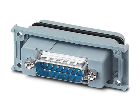 1689721 Phoenix Contact D Sub Adapter Male 15 Way D-Sub to Male 15 Way D-Sub