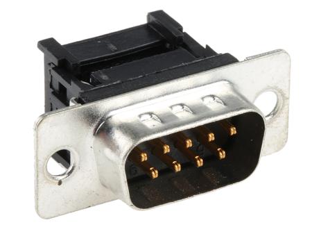 642-4834 RS Pro 2.77mm Pitch 9 Way IDC D-sub Connector, Plug, Metal Shell