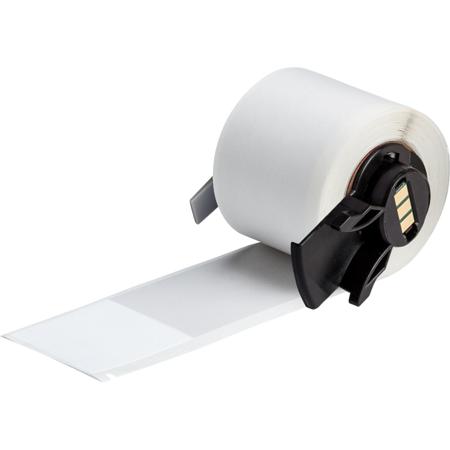 M6-34-427 Brady B-427 Black on White, Transparent Label Printer Tape, 38.10 mm Width, 152.40mm Label Length, 38.1mm Label Width