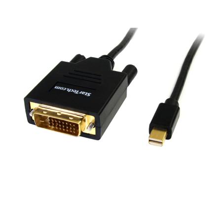 MDP2DVIMM6 StarTech.com Mini DisplayPort to DVI Adapter, 1.8m - 1920 x 1200