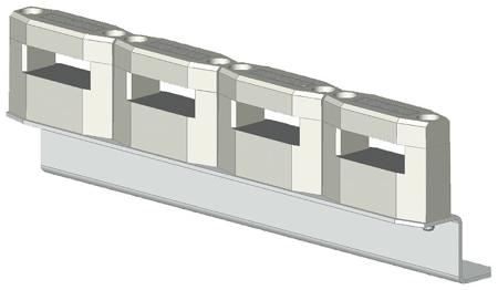 8GF5762 Siemens  Busbar Cover, 5mm Pitch