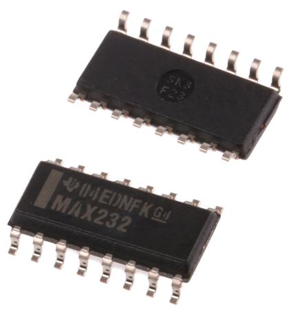 MAX232DR Texas Instruments  Line Transceiver, 16-Pin SOIC