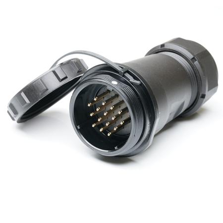 304-519 RS PRO Industrial Circular Connectors, 16 Contacts, In-line, SP29 Connector, Socket, Male, IP68