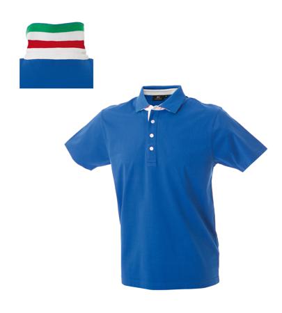 989122-M-ROYAL JRC 989122 Royal Blue 100% Cotton Polo Shirt, UK- M, EUR- M