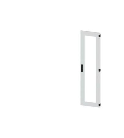 8MF1870-2UT14-0BE2 Siemens 8MF18 Series Glass, Steel RAL 7035 Glazed Door, 1800mm H, 450mm W for Use with SIVACON 8MF1