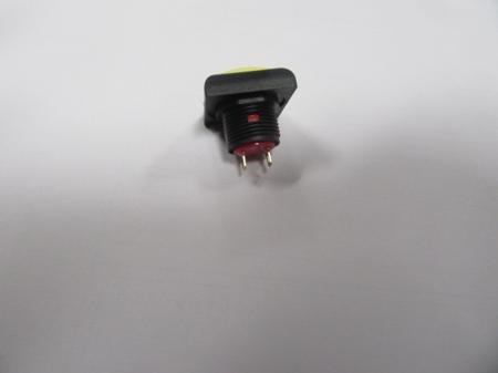 144-4227 SPST Off-Momentary Push Button Switch, IP67, 13.6 (Dia.)mm, Panel Mount Yellow LED