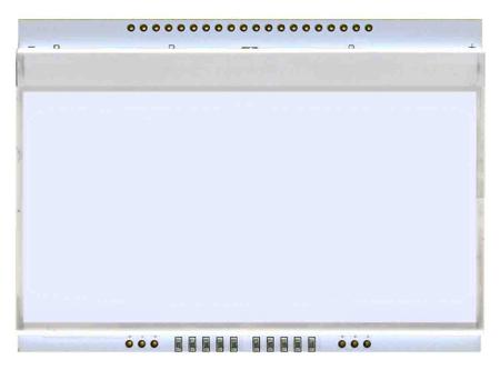 EA LED66x40-W Display Visions White Display Backlight, LED 66 x 40mm