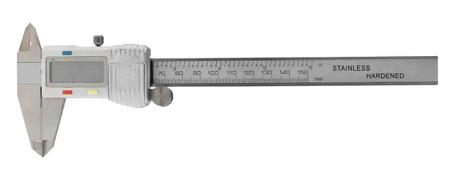 247-161 RS PRO 150mm, 6in Digital Caliper 0.01 mm Resolution, Imperial, Metric