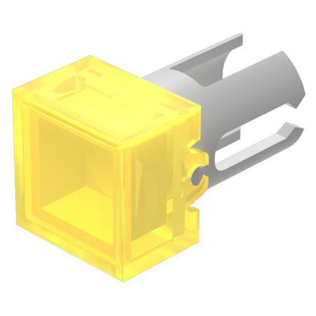 19-952.4 Indicator Lens Square Style, Yellow, 7.3 Long