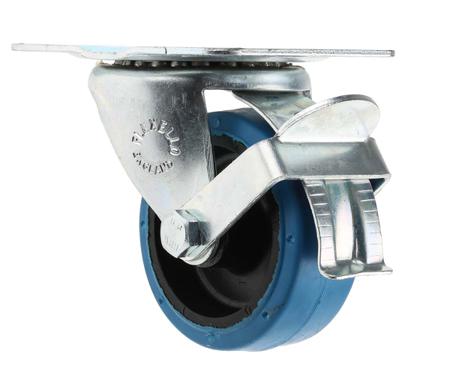 687-326 RS PRO Braked Swivel Castor Wheel, 90kg Capacity, 75mm Wheel