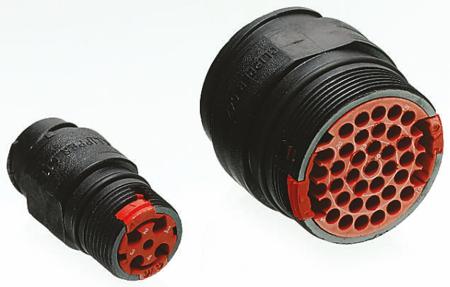 CL1C1101 Souriau Sunbank by Eaton Circular Connector, 4 Contacts, In-Line, Standard Connector, Plug, Male, IP68, Clipper Series
