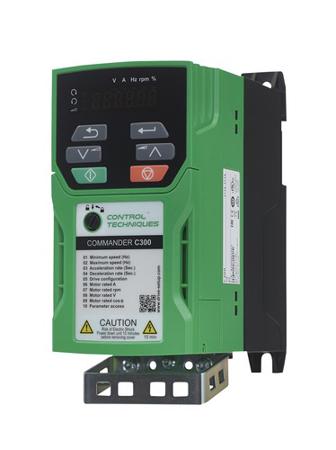 C300-01200024 Control Techniques Inverter Drive, 0.37 kW, 1 Phase, 200 → 240 V ac, 2.4 A, C300 Series