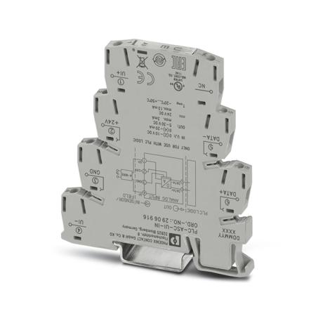2906916 Phoenix Contact PLC-ASC-UI-IN Series Analogue Module, Analog Current, Analog Voltage, Digital, 24 V dc