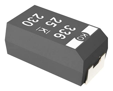 T521X476M035ATE030 KEMET 47μF Surface Mount Polymer Capacitor, 35V dc
