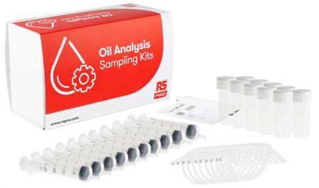221-4799 RS PRO 10 unit Box Oil Test Kit and Analysis Service