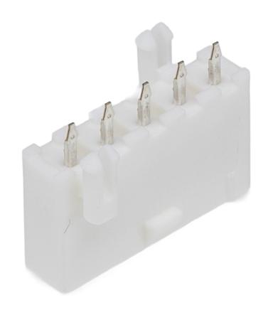 39-30-2050 Molex Mini-Fit Jr 5566, 4.2mm Pitch, 5 Way, 1 Row, Straight PCB Header, Through Hole