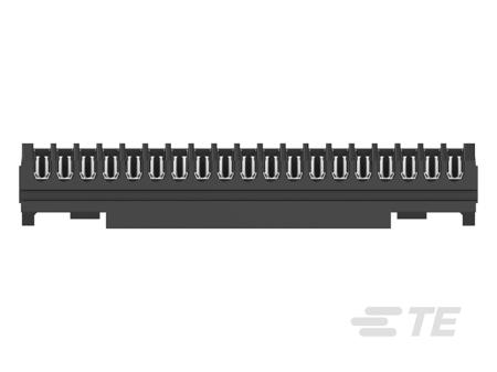 1-2355088-9 MICRO CT Series Straight Cable Mount, IDC PCB Socket, 19-Contact, 1-Row, 1.2mm Pitch, IDC Termination